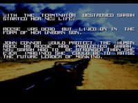 une photo d'Ã©cran de The Terminator sur Sega Megadrive